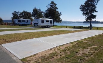 Lakeview Powered Slabbed Site