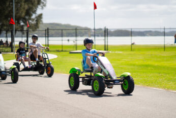 Swansea Lakeside Holiday Park Pedal Karts