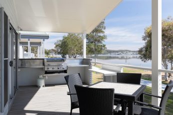 Belmont Lakeside Holiday Park Inclusive Tourism Cabin - Deck Accessible