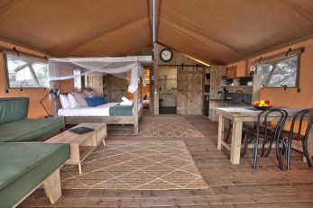 Sails Holiday Park Inclusive Safari Tent