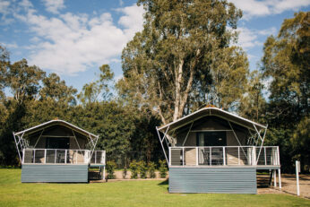 Swansea Lakeside Holiday Park Safari Tents