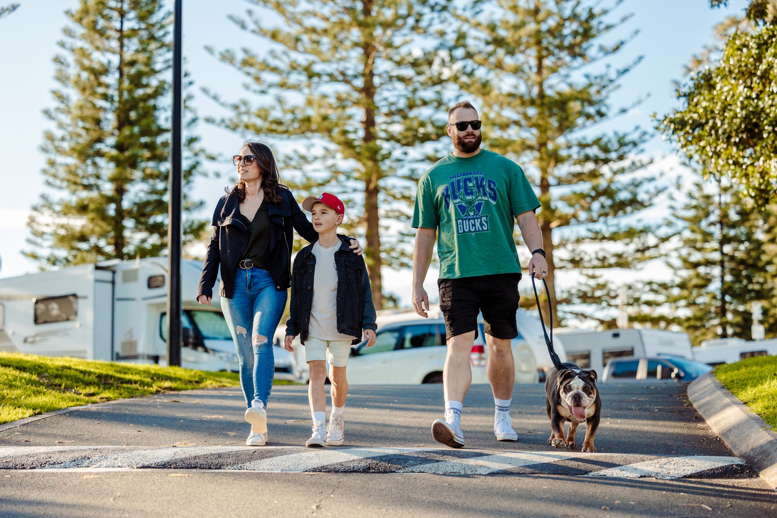 Belmont Lakeside Holiday Park - Walking with Dog