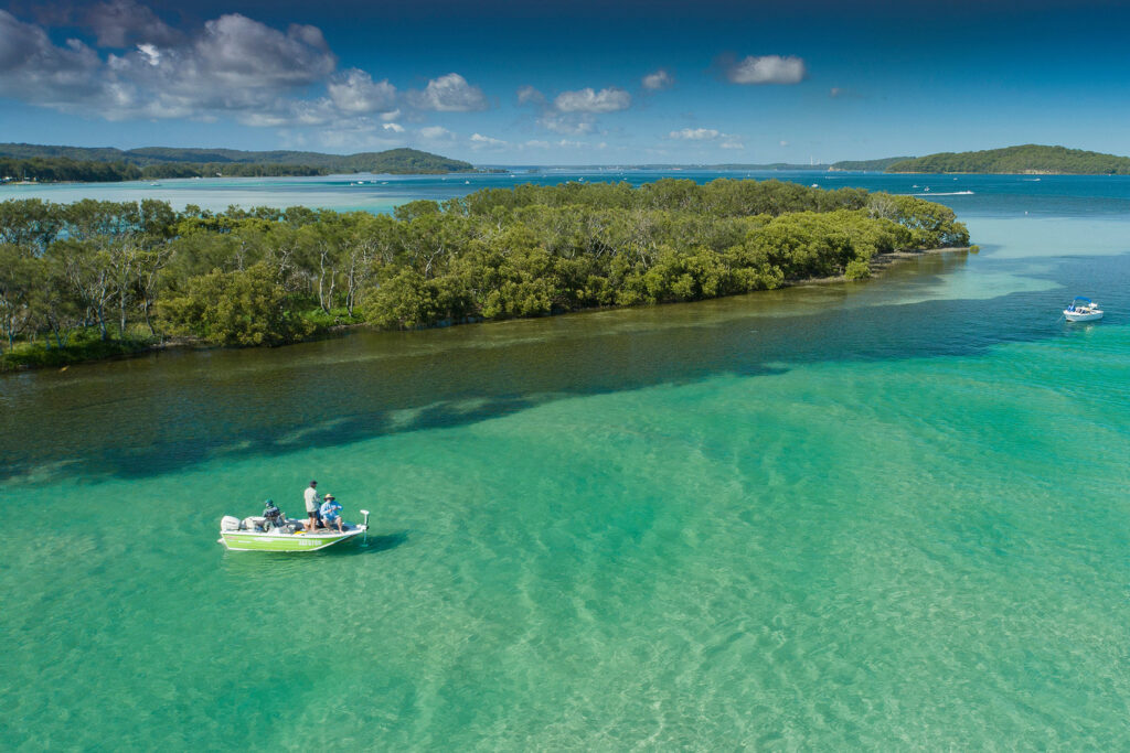 Fishing Lake Macquarie