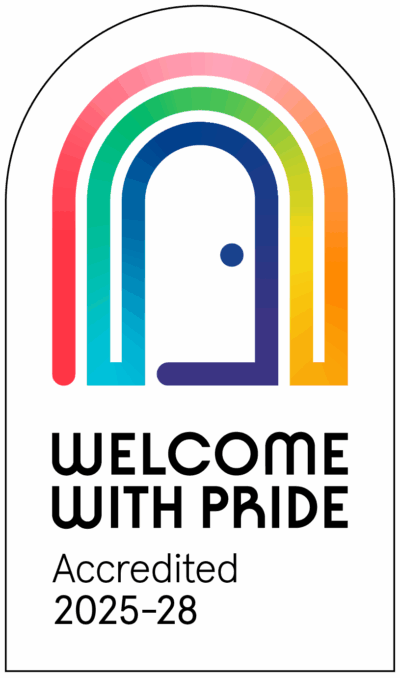 Pride Accreditation log