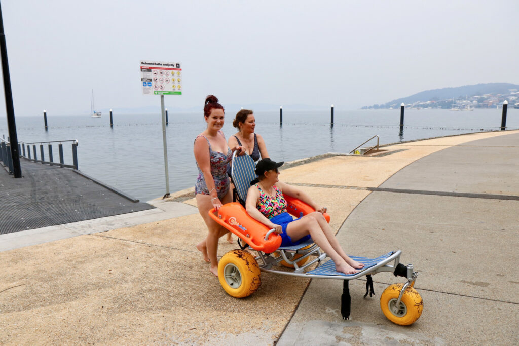 Belmont Baths Accessible Mobi Chair